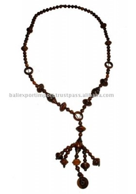 Wooden Beaded Necklace