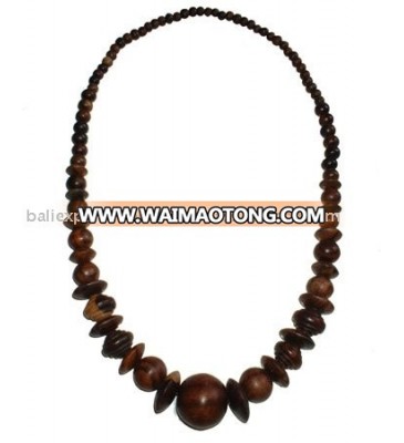 Wooden Beaded Necklace